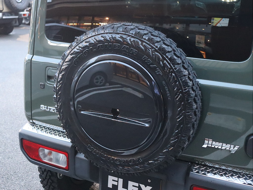 背面タイヤまで新品で揃えています♪