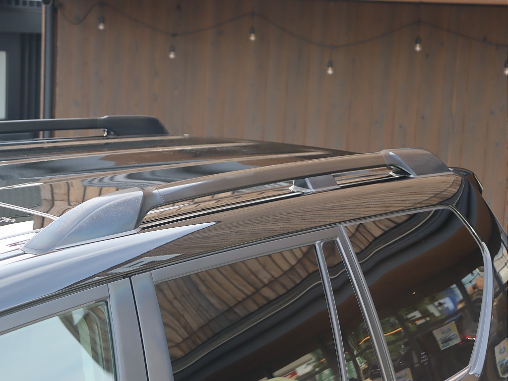 メーカーオプションのブラックルーフレール装備！