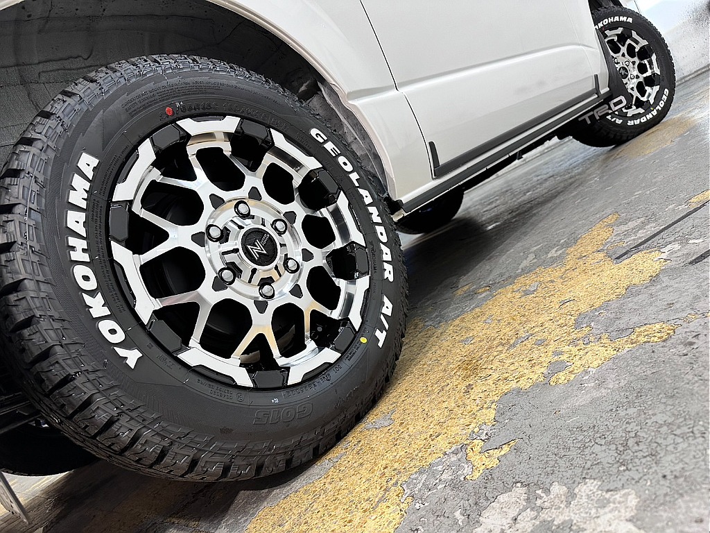 16in　ナイトロパワー　M28 BULLET　アルミホイール×YOKOHAMAジオランダータイヤ！