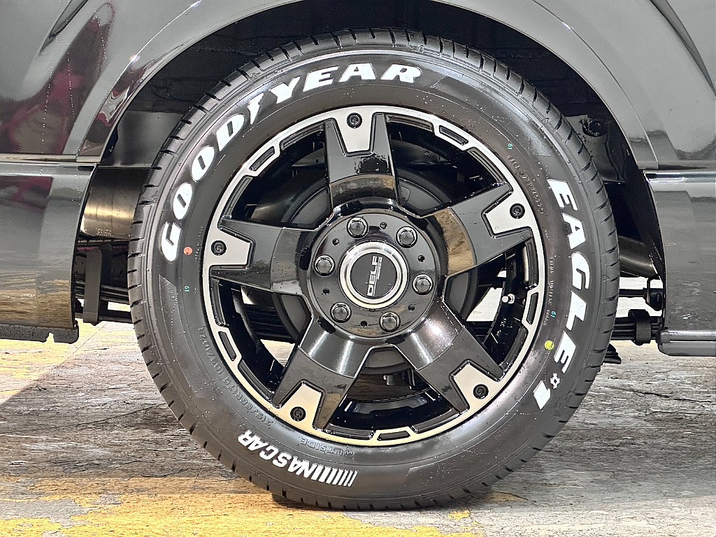 17in　FLEXオリジナル　Delf03　アルミホイール×GOODYEAR　ナスカータイヤ！