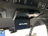 ALPINE　フリップダウンモニター！