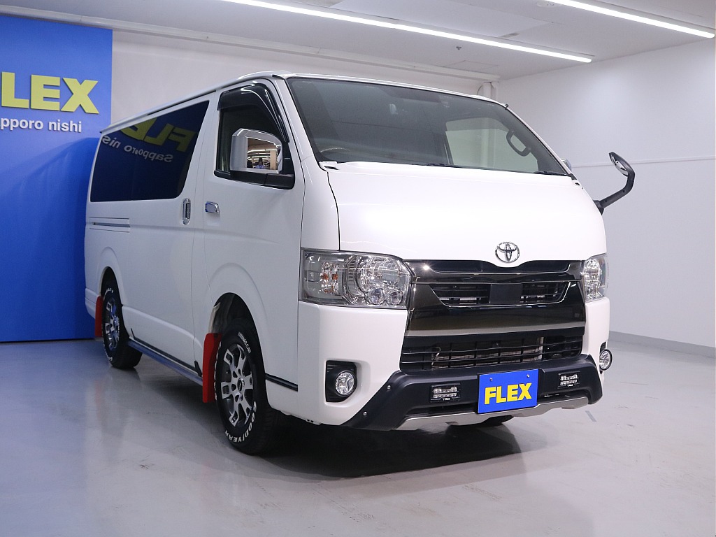 トヨタ ハイエースバン 5D2.8DTスーパーGLダークプライムⅡL 4WD 【厳選中古車】【TRDcostom】 北海道の詳細画像 その7