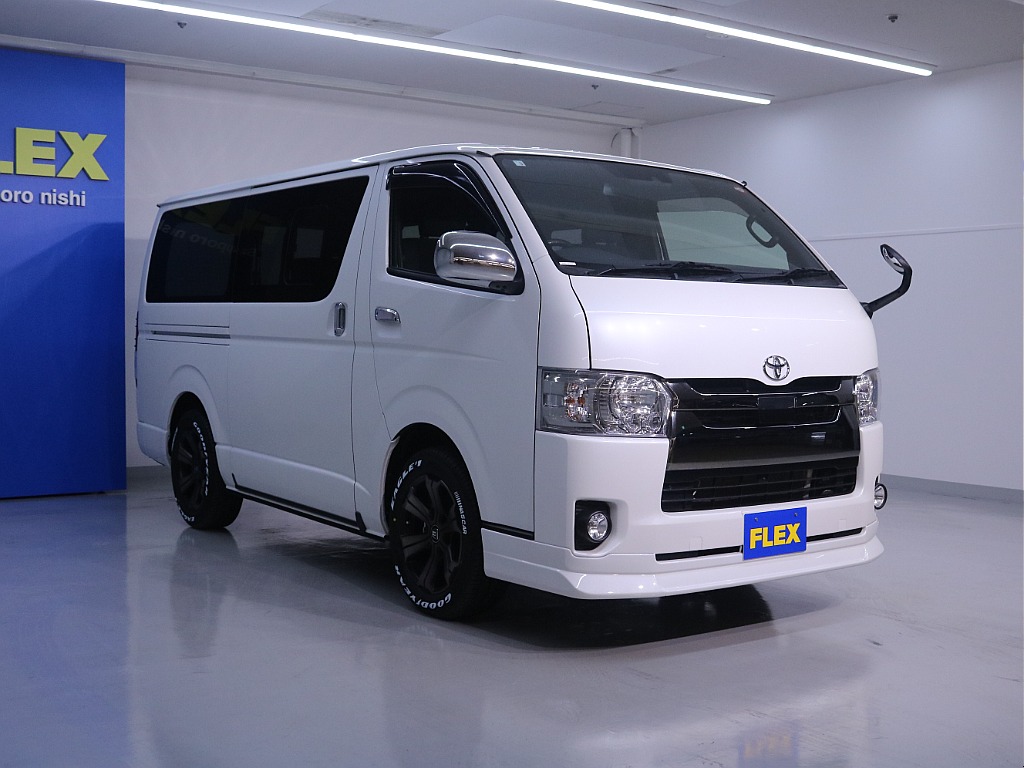 トヨタ ハイエースバン 5D2.8DTスーパーGLダークプライムⅡL 4WD 【厳選中古車】 北海道の詳細画像 その7