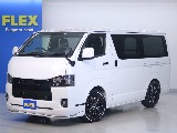 トヨタ ハイエースバン 5D2.8DTスーパーGLダークプライムⅡL 4WD 【厳選中古車】【フローリング施工】 北海道