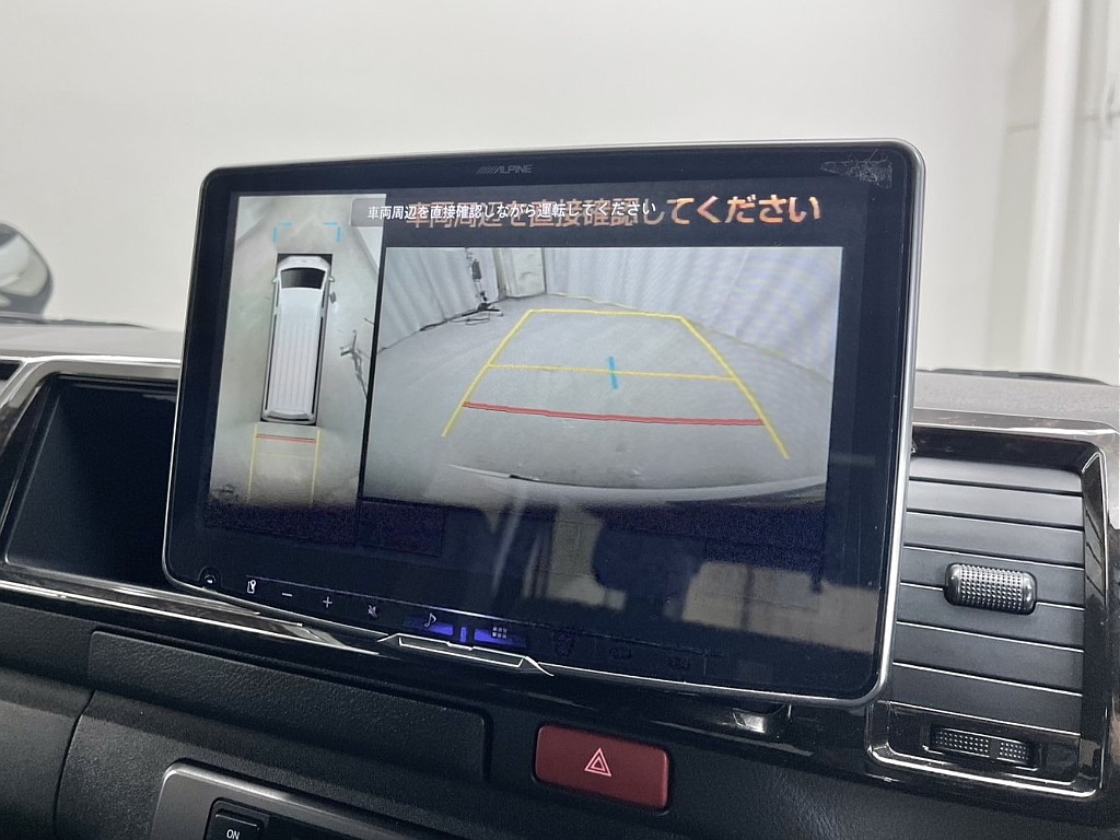 アルパイン ディスプレイオーディオ 11in パノラミックビューで駐車の際も安心です♪