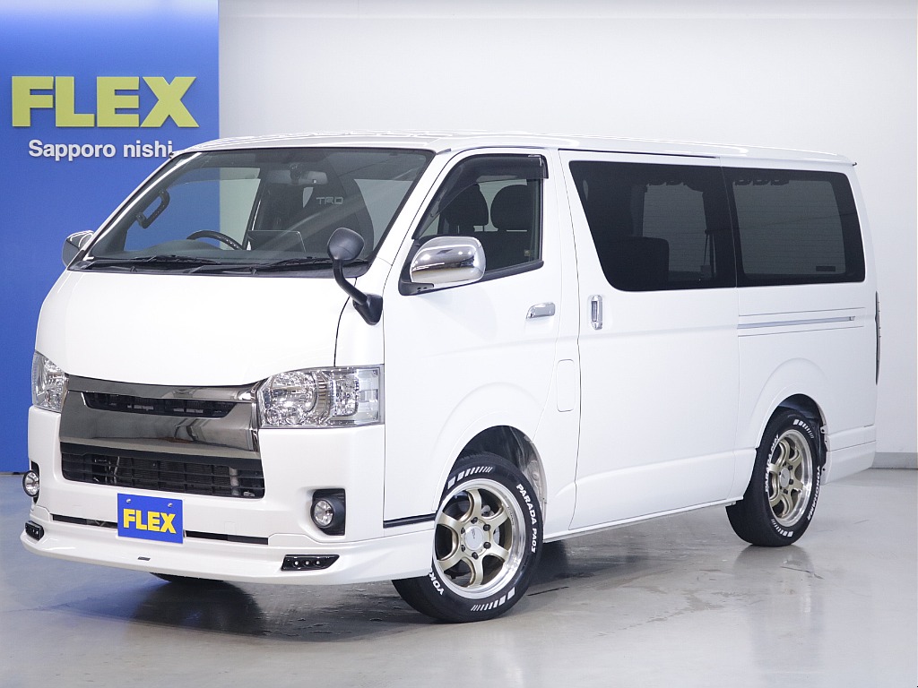 トヨタ ハイエースバン 5D2.8DTスーパーGLダークプライムⅡL 4WD 【厳選中古車】【MRT】 北海道