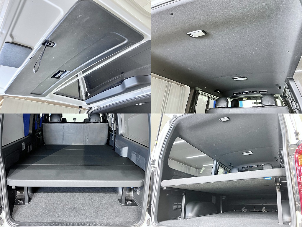 荷室にはFLEXオリジナルベッドキット付き！