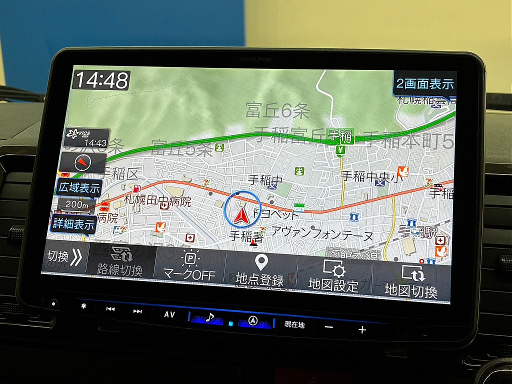 アルパイン11インチフローティングナビ♪