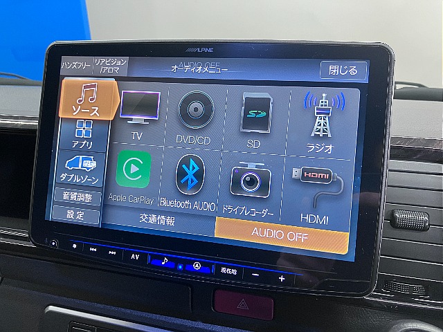 ALPINE　BIG-Xフルメディア　ナビ