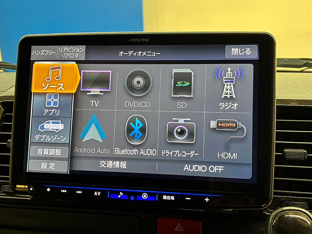 ALPINE　BIG-X11inナビ！