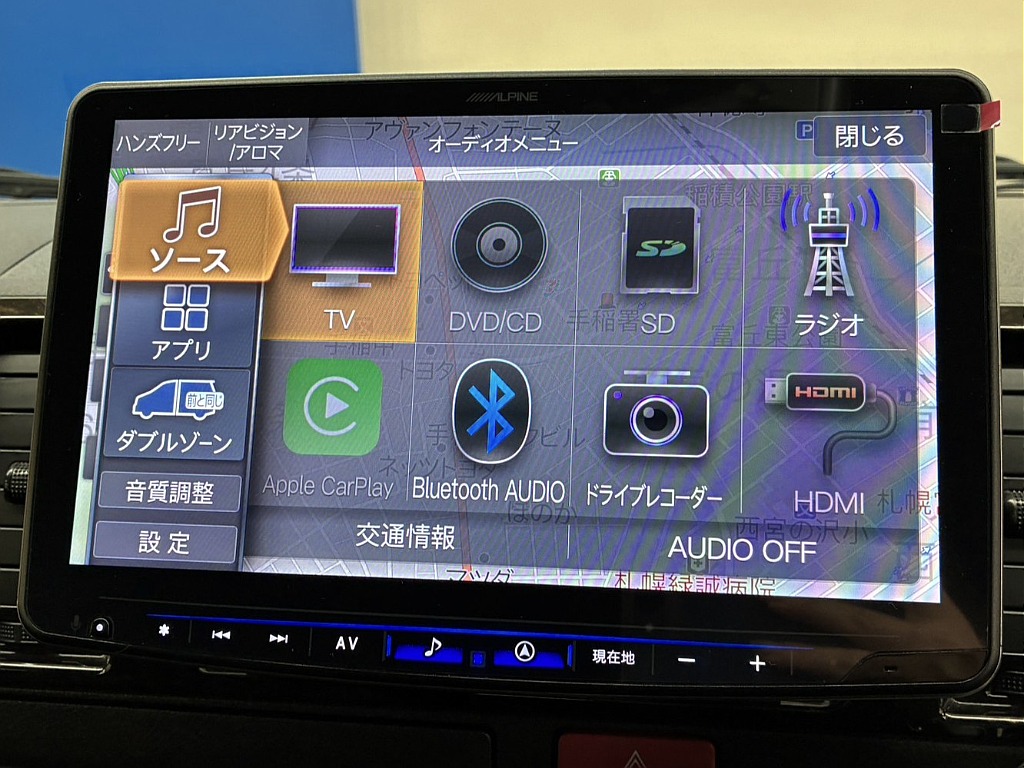 ALPINE　BIG-X　ドラレコ連動型　11inナビ！