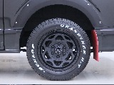 ダンロップグラントレック　×　FLEXネクサスクレストアルミ　×　TRDマッドフラップ