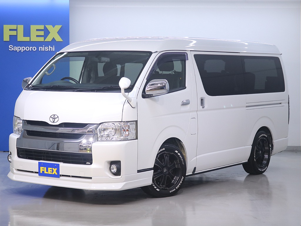 トヨタ&nbsp;ハイエース&nbsp;ワゴン2.7GLロング ミドルルーフ 4WD&nbsp;希少シートアレンジST&nbsp;北海道