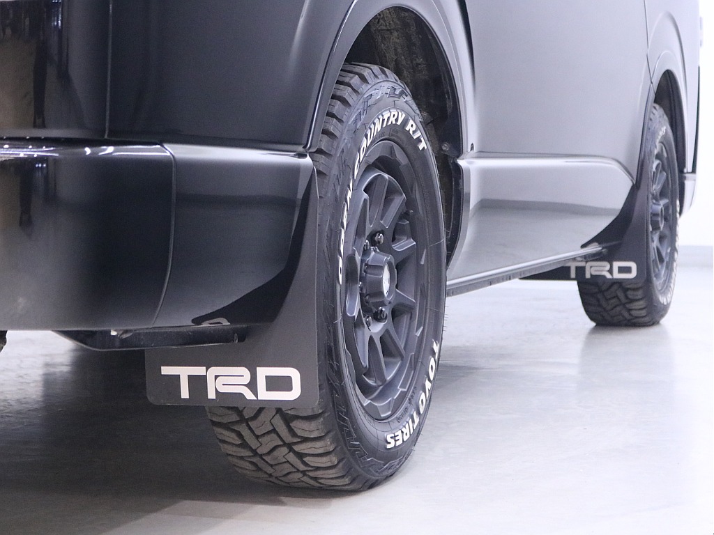 TRDマットフラップつき！