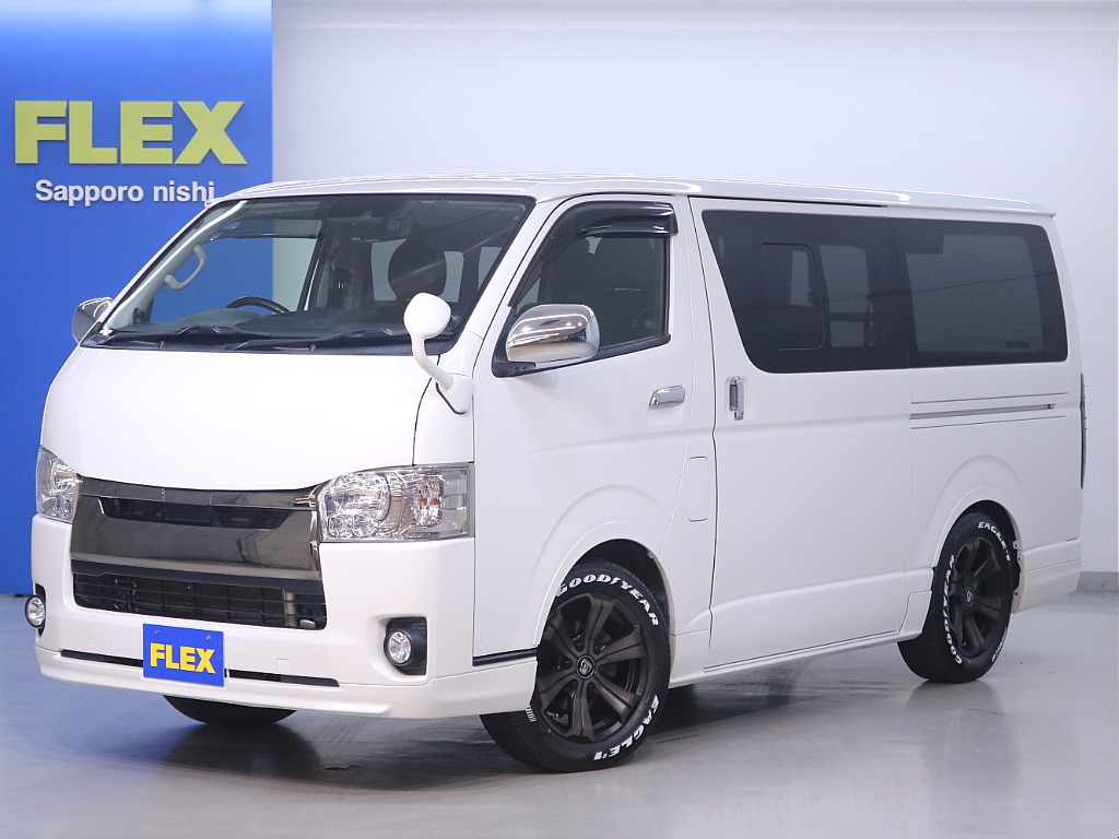 ハイエースバン スーパーGL2.8ディーゼル4WD フルエアロカスタムパッケージ♪