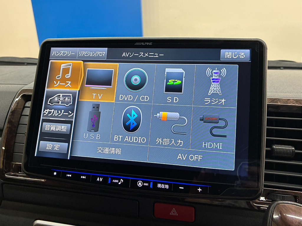 大人気☆アルパイン　BIG-X　フルメディア11in