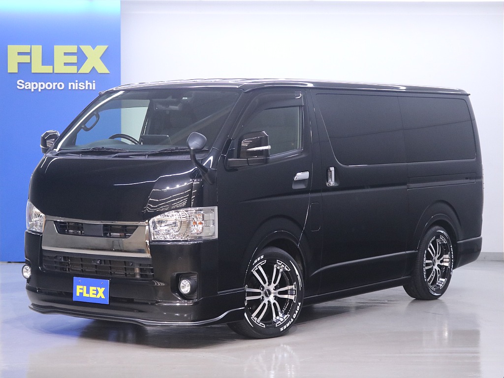 R3年式 ハイエースバン スーパーGLダークプライムⅡ フローリング施工済み♪