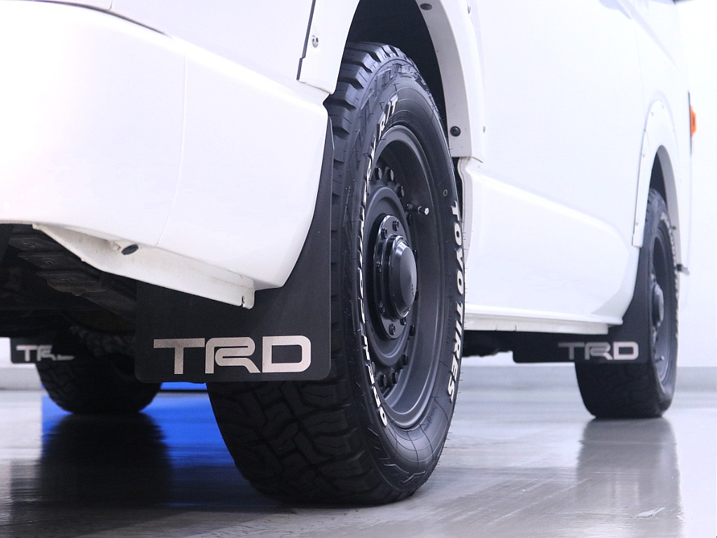 TRDマッドフラップ♪