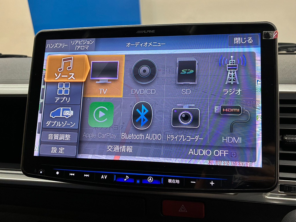 ALPINE　BIG-Xフルメディア！