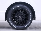 グッドイヤー　ナスカータイヤ　×　FLEX　Delf06　グロスブラック　アルミ