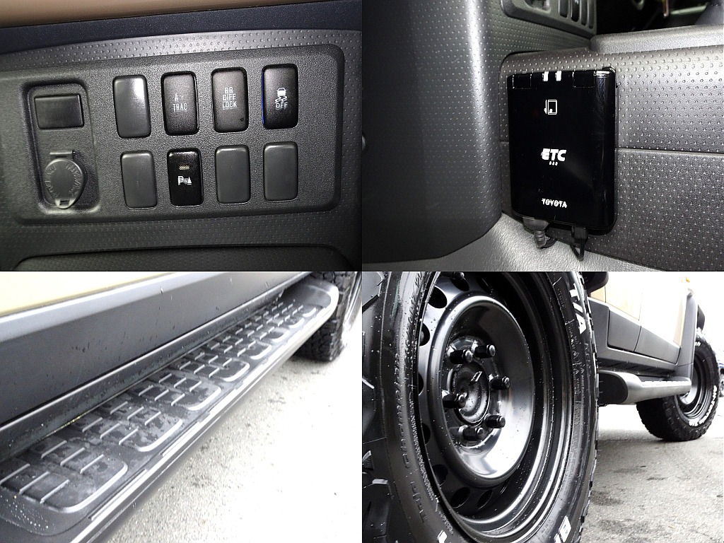 トヨタ FJクルーザー 4.0 4WD 各部ブラック塗装ルーフラック＆リアラダー 岡山県の詳細画像 その17