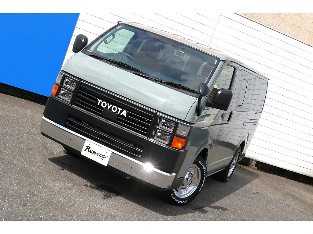 【Renoca】R6年式　ハイエース　バン　スーパーGL　アースカラーパッケージ　ガソリン　２WD　Renoca角目フェイス