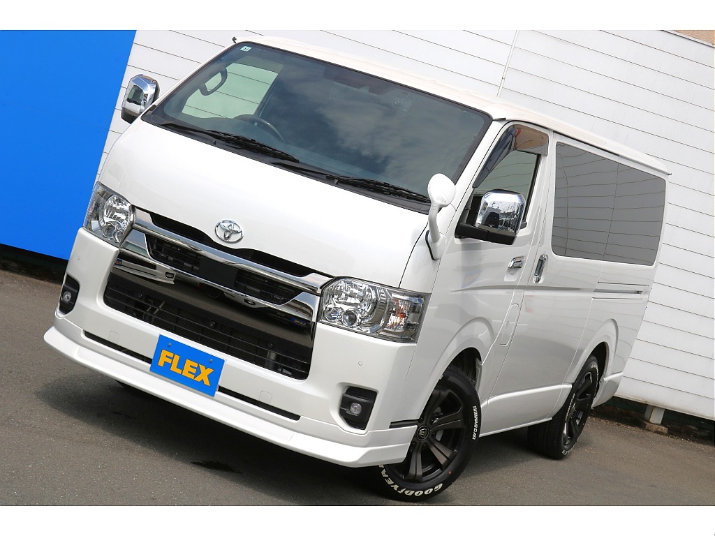 【ハイエースバン】スーパーGL　特別仕様車ダークプライムⅡ　2WD　ガソリン　フレックスカスタムパッケージ♪