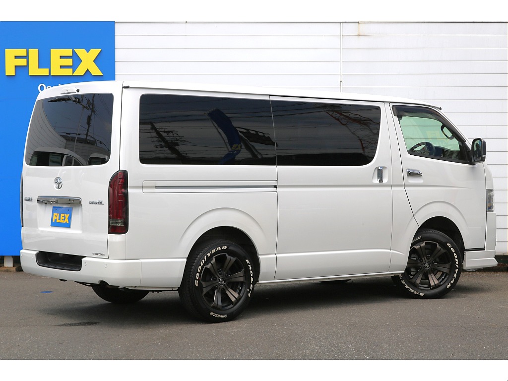 【ハイエースバン】スーパーGL　特別仕様車ダークプライムⅡ　2WD　ガソリン　フレックスカスタムパッケージ♪