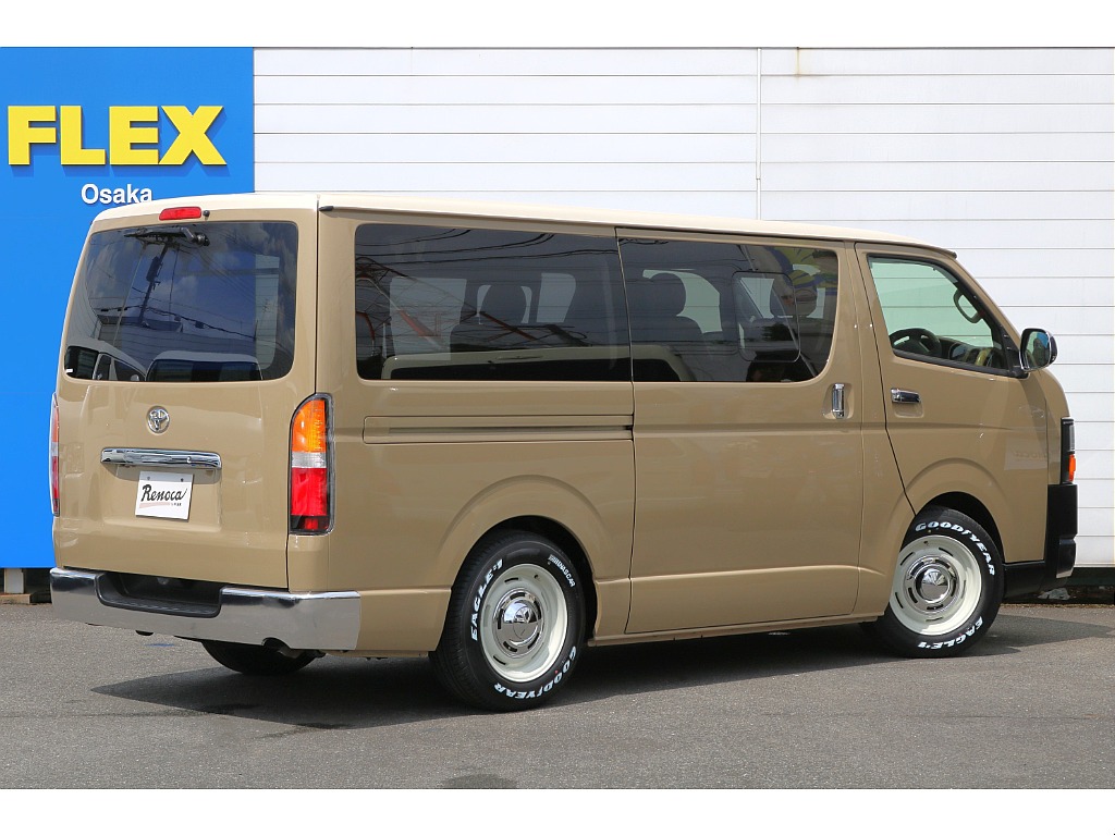 【Renoca】H28年式　ハイエースバン　スーパーGL　ガソリン　２WD　内外装フルカスタマイズ車両！