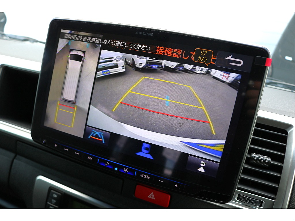 360度カメラつきで運転の苦手な方でも安心してお乗りいただけます！