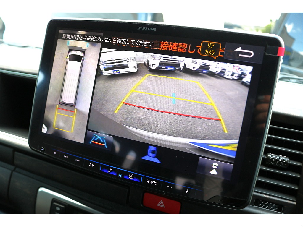 360度カメラつきで運転の苦手な方でも安心してお乗りいただけます！