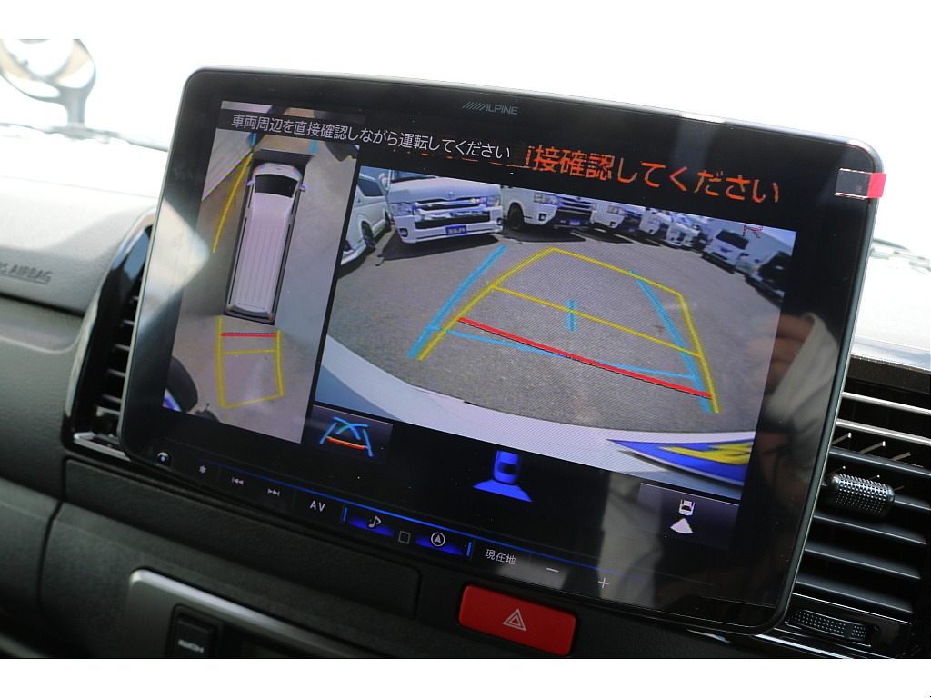 360度カメラつきで運転の苦手な方でも安心してお乗りいただけます！