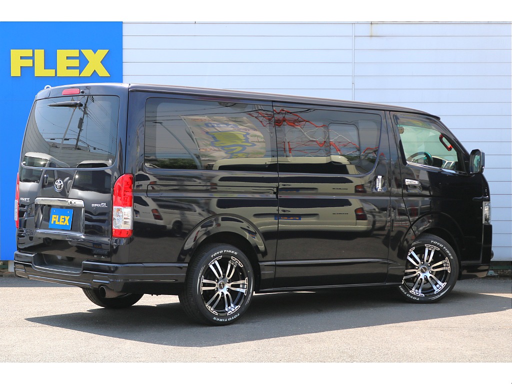 【買取直販】H29年式　ハイエースバン　スーパーGL　ダークプライム　ディーゼル　２WD　ブラックパール
