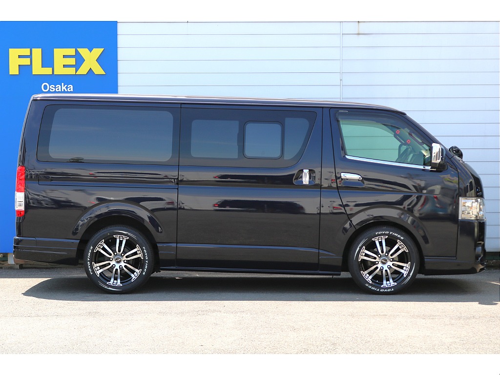 【買取直販】H29年式　ハイエースバン　スーパーGL　ダークプライム　ディーゼル　２WD　ブラックパール