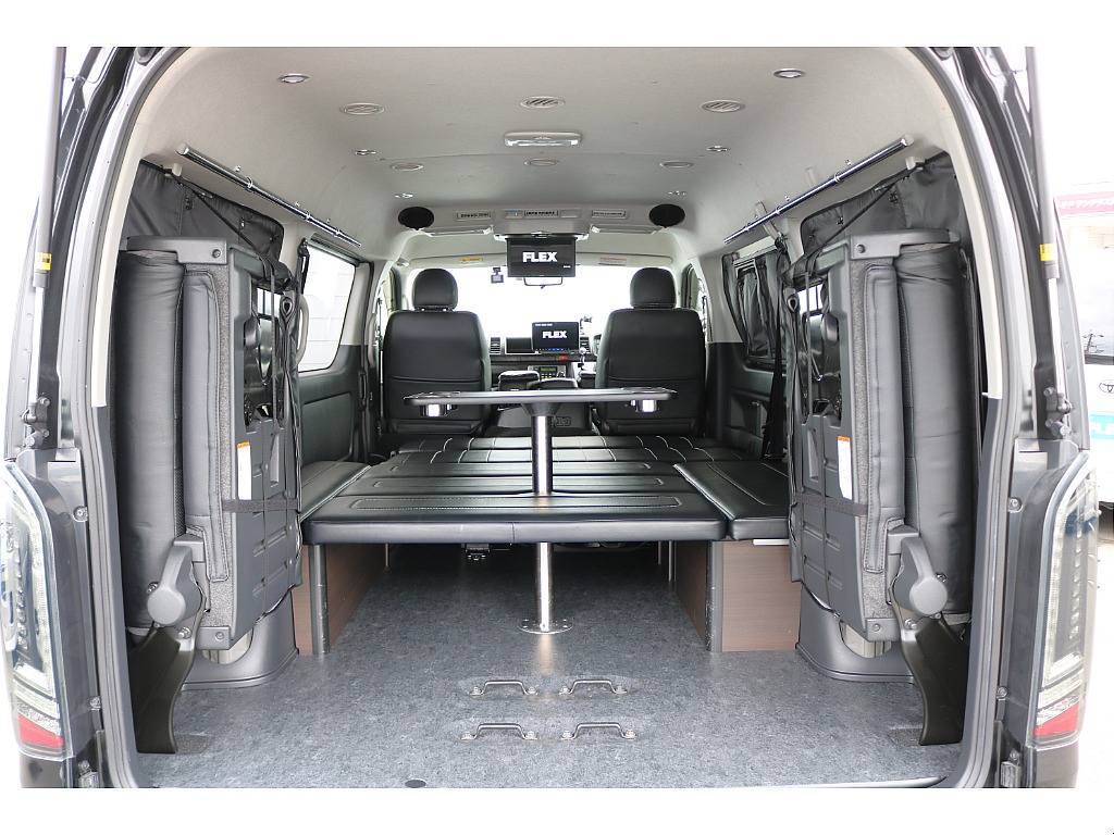 【FLEX ORIGINAL SEAT AS/ワゴンGL4WD】対面＆フラット可能な万能シートアレンジ♪【全国納車可能】