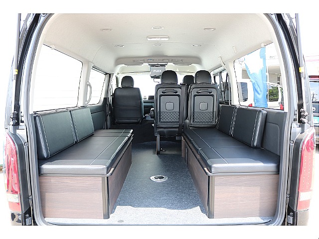 【various内装】新車ワゴンＧＬ4ＷＤ！８ナンバー！キャンピング登録！ベット内装！ナビ＆フリップダウンモニター！