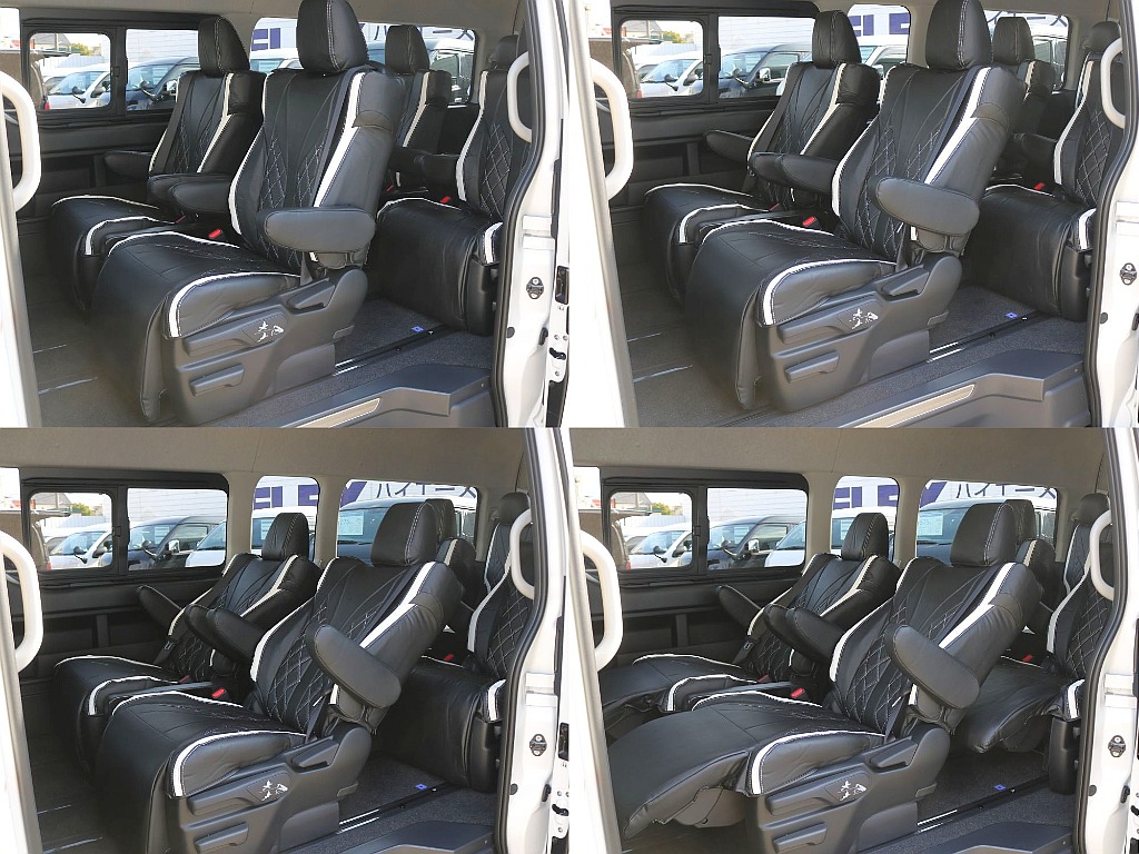 全席シートカバー装着済み♪