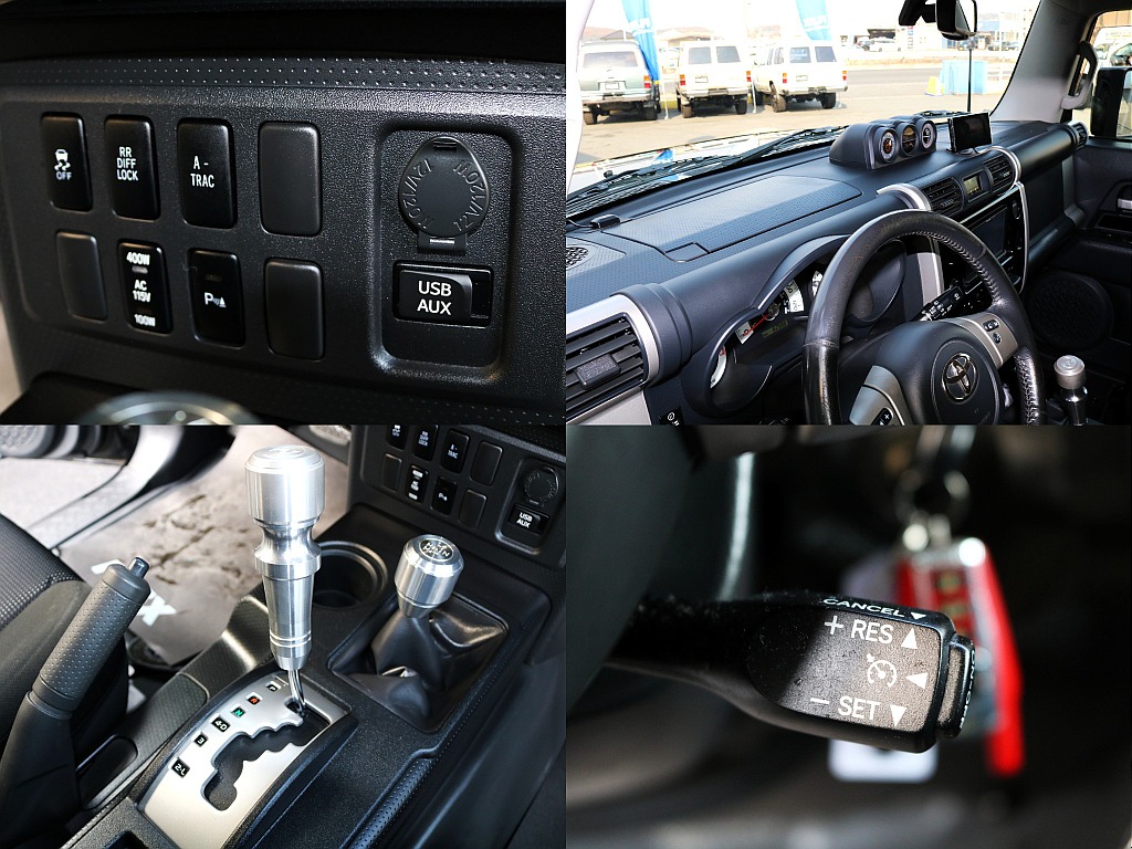 専用アルミシフトノブ,アクティブトラクションコントロール,リアデフロック付き☆