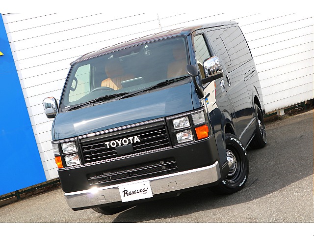 【Renoca】R4年式ハイエーススーパーGLダークプライムⅡ　クリーンディーゼル２WD　Renoca CoastLine角目　アルルブルー