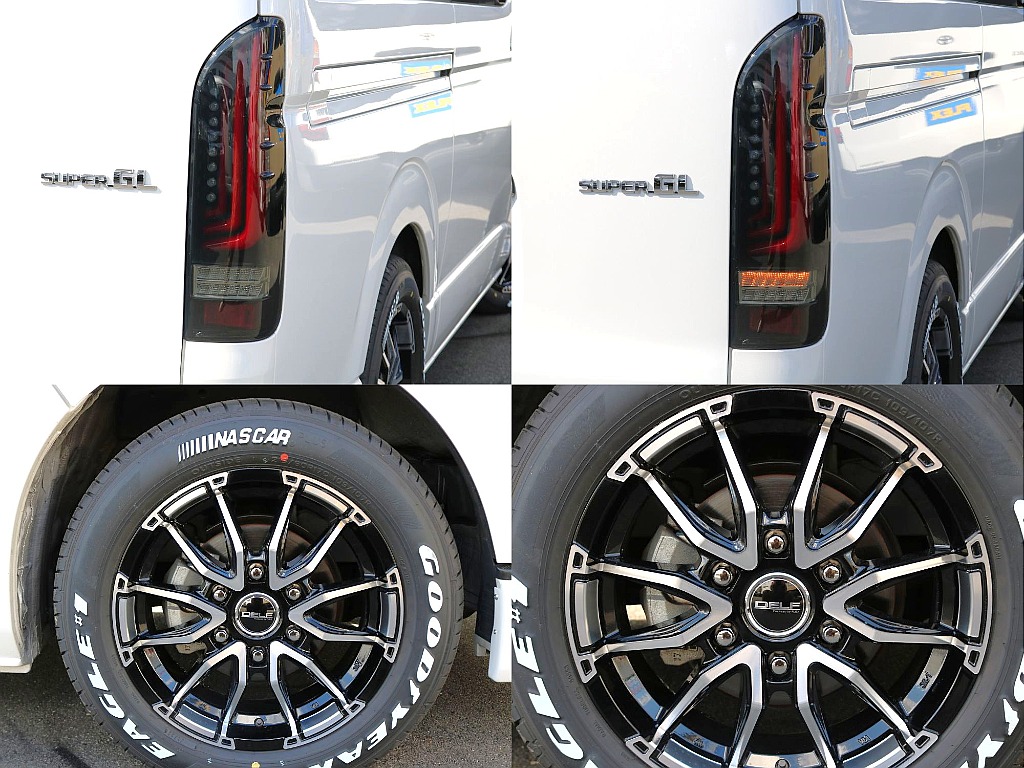 プレステージLEDテールランプ/足元にはDelf02　17インチをチョイス♪