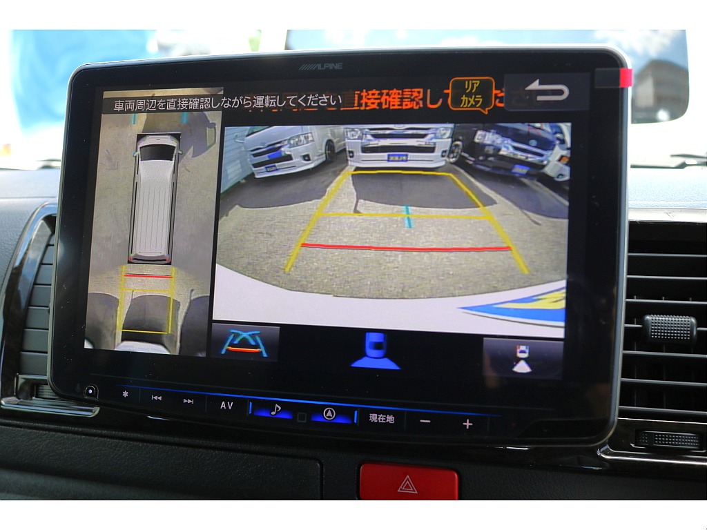 360度カメラつきで運転の苦手な方でも安心してお乗りいただけます！