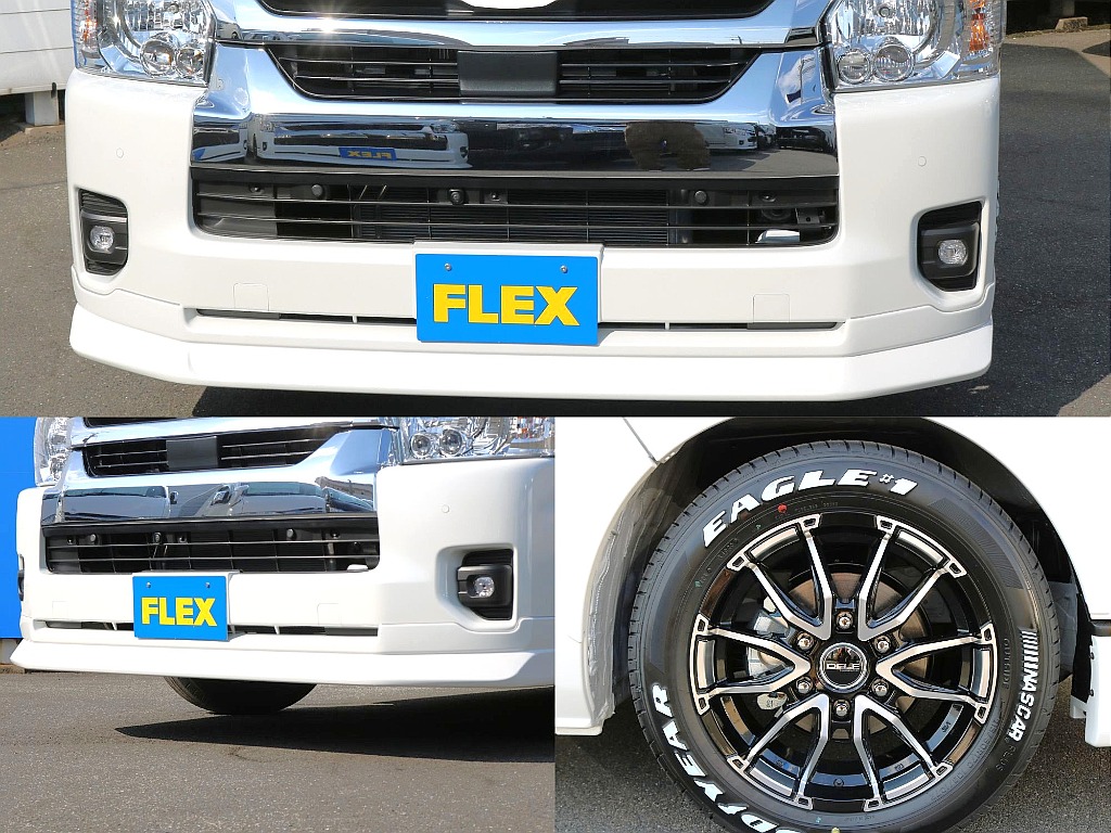 FLEXオリジナルフロントスポイラ－