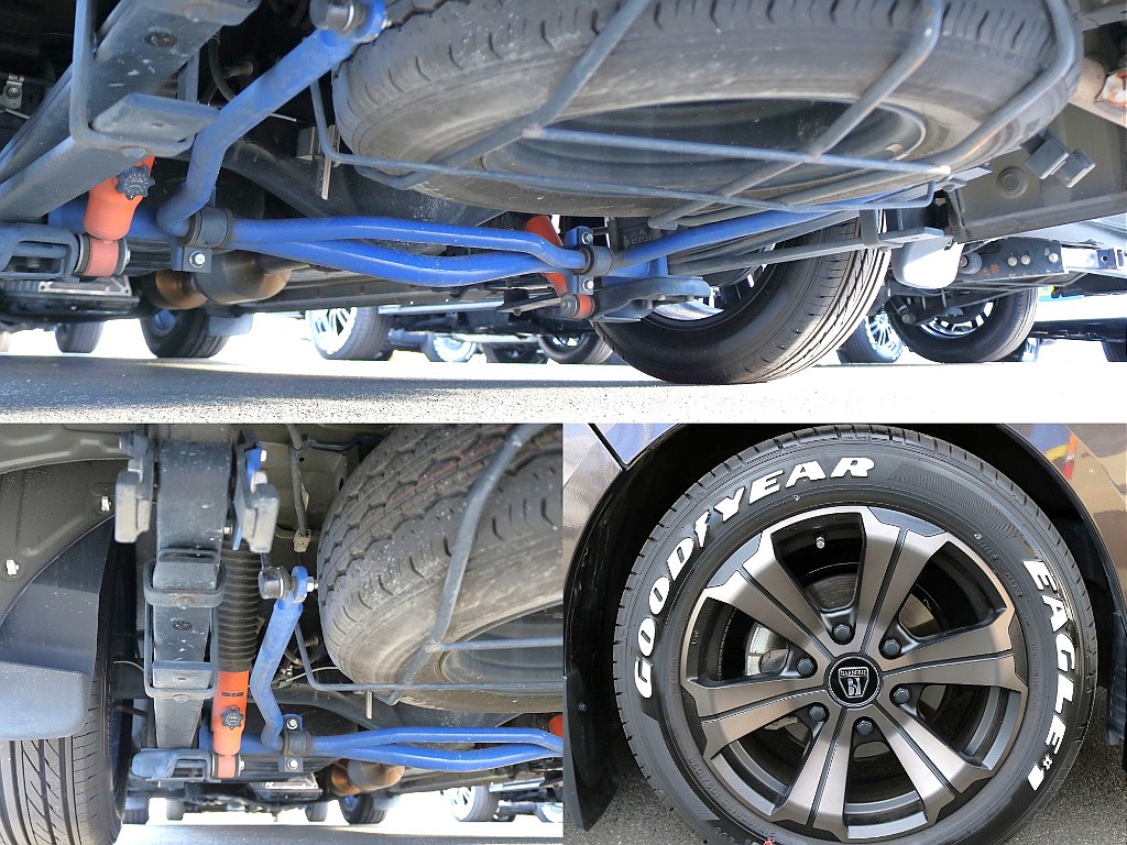 足回りもしっかりカスタムされています♪CUSCO リアスタビライザー/UIビークル ショックアブソーバー