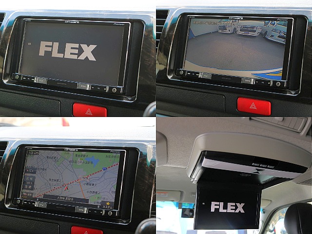 バックカメラ連動施工済み♪