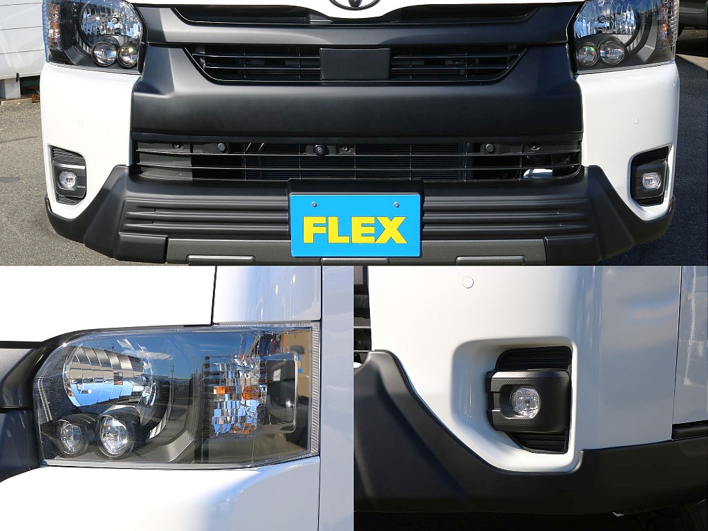 各所マットブラック塗装/フォグランプ