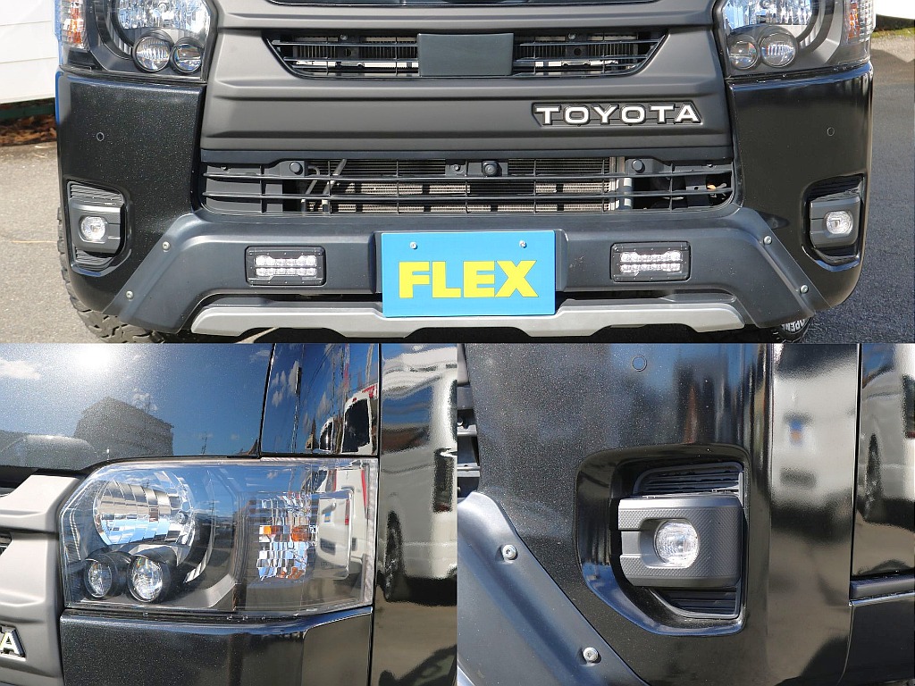 ヘッドライトインナーブラック塗装