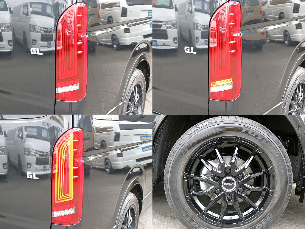 ネオトレースLEDテールランプ/足元にはDelf06　17インチをチョイス♪