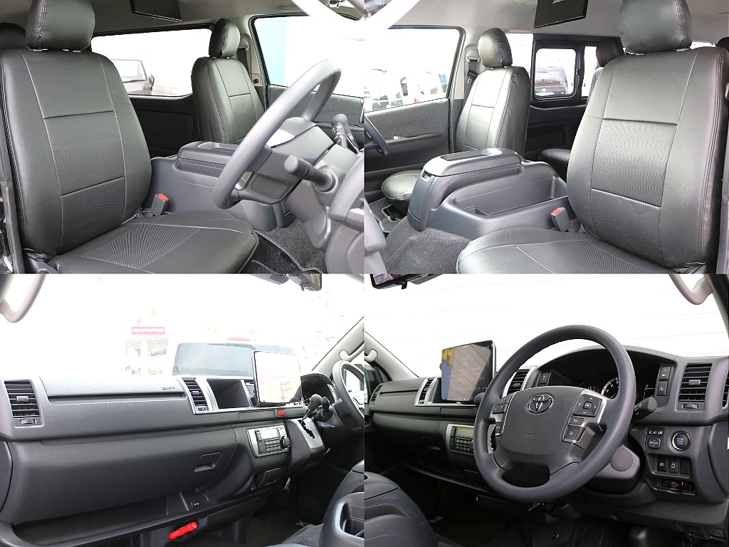 【新車/ワゴンGL】標準シート配列＆オリジナルベッドキット　ガソリン4WD　大画面BIGXナビ＆フリップダウンモニター装備済み！！