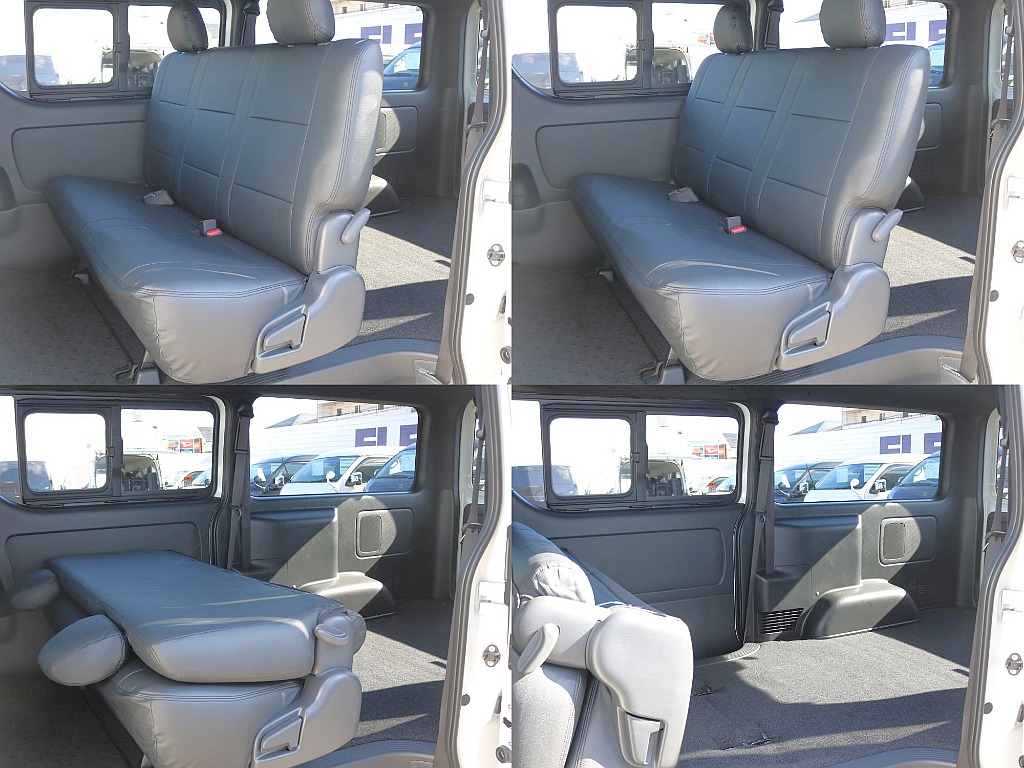 【高年式低走行】ハイエースバン　スーパーGLダークプライムⅡ　ディーゼル４WD　大画面BIGXナビ＆KBレーシングホイル！