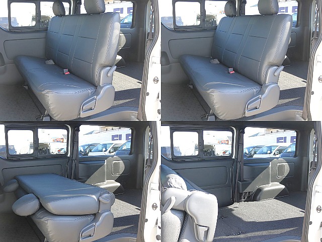 【高年式低走行】ハイエースバン　スーパーGLダークプライムⅡ　ディーゼル４WD　大画面BIGXナビ＆KBレーシングホイル！